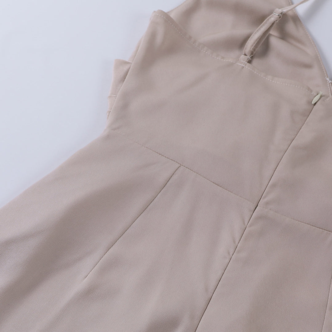 Evangelia | Sukienka Satynowa Maxi – Elegancka Sukienka Damska | Momount