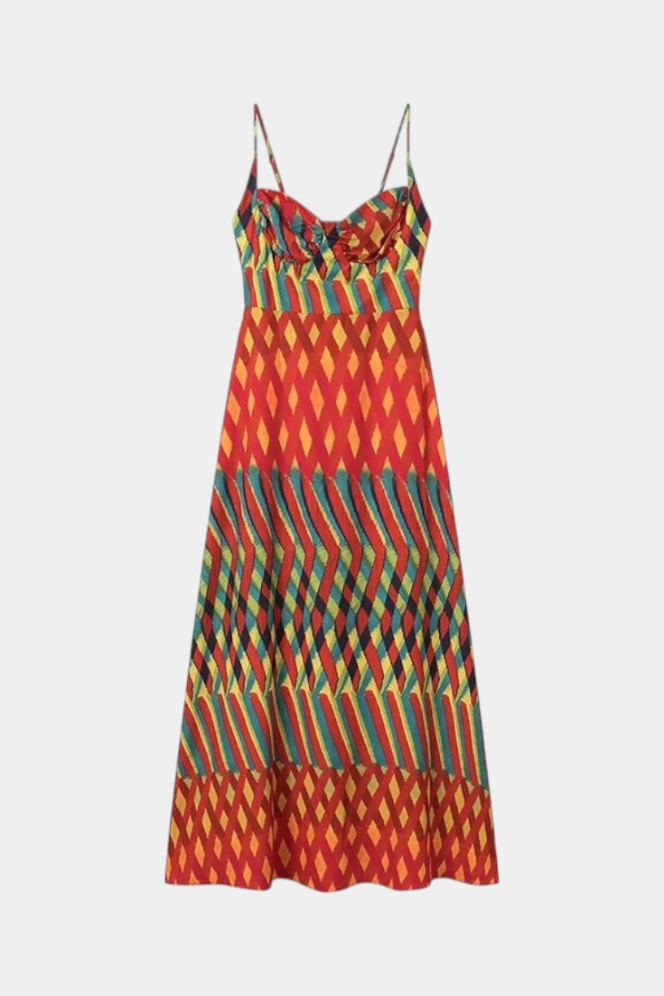 Sukienka Maxi Boho Szyfonowa – Zwiewna Sukienka Damska w Stylu Romantycznym