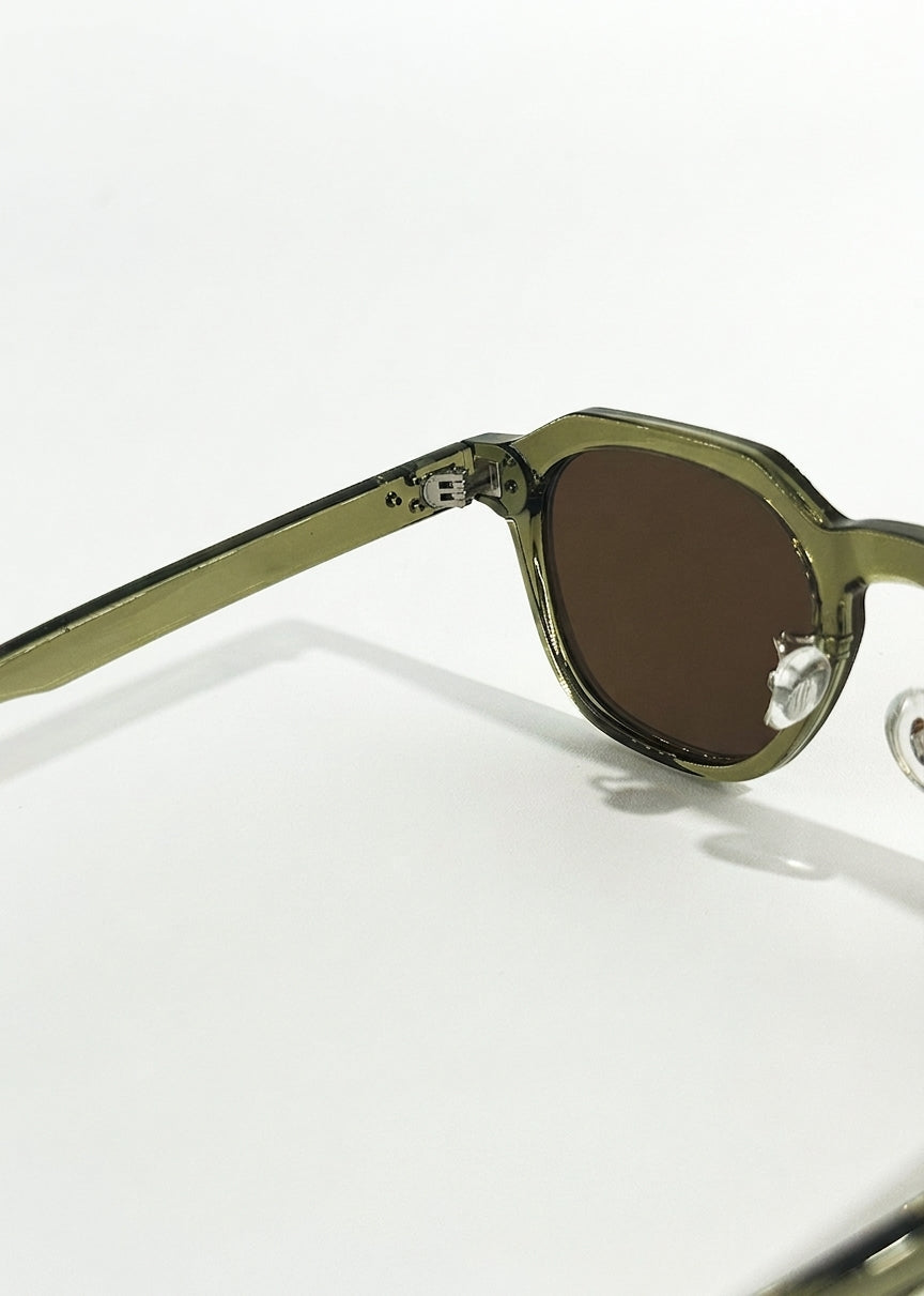 Octaviana | Vintage Grube Oprawki Kwadratowe Okulary Przeciwsłoneczne Damskie – Okulary Słoneczne UV400