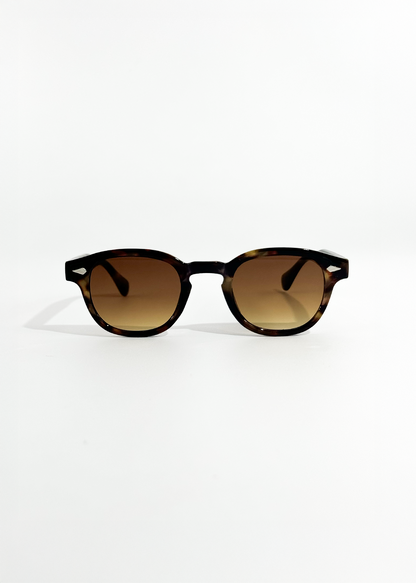 Sienna Vintage Round Sunglasses | Tortoise, Brown Tint, UV400