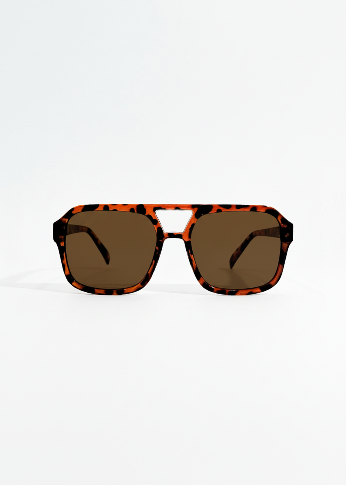 Saffron Retro Sunglasses | UV400, Warm Ochre Frame