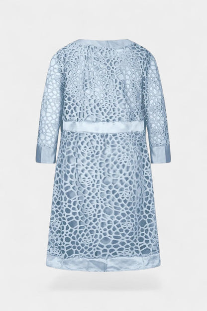 Komplet Damski Koronkowy Bodycon z Otwartym Przodem – Elegancki Zestaw Damski