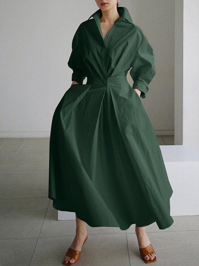 Evangelia | Sukienka Elegancka Midi – Elegancka Sukienka Damska | Momount