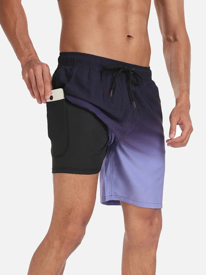 Momount Spodenki Kąpielowe Męskie Czarne – Szybkoschnące, Plażowe z Gumką
