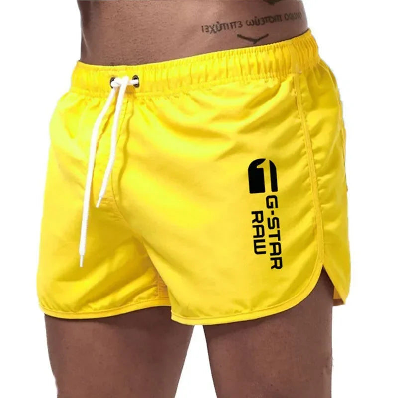 Momount Spodenki Kąpielowe Męskie Slim Fit – Szybkoschnące, Pas z Gumką