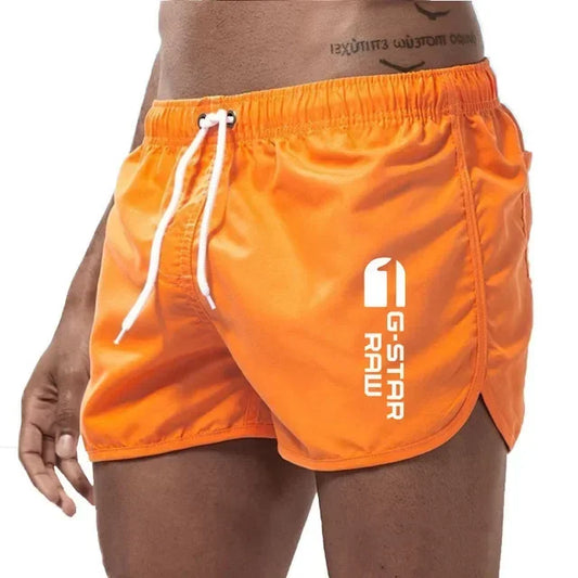Momount Spodenki Kąpielowe Męskie Slim Fit – Szybkoschnące, Pas z Gumką