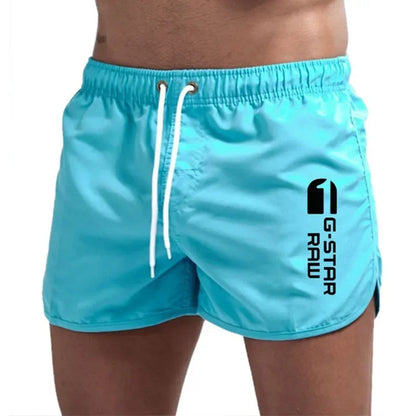 Momount Spodenki Kąpielowe Męskie Slim Fit – Szybkoschnące, Pas z Gumką