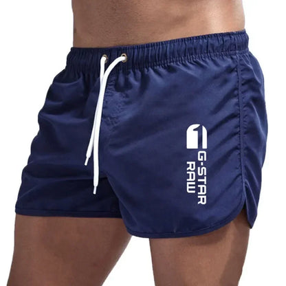 Momount Spodenki Kąpielowe Męskie Slim Fit – Szybkoschnące, Pas z Gumką