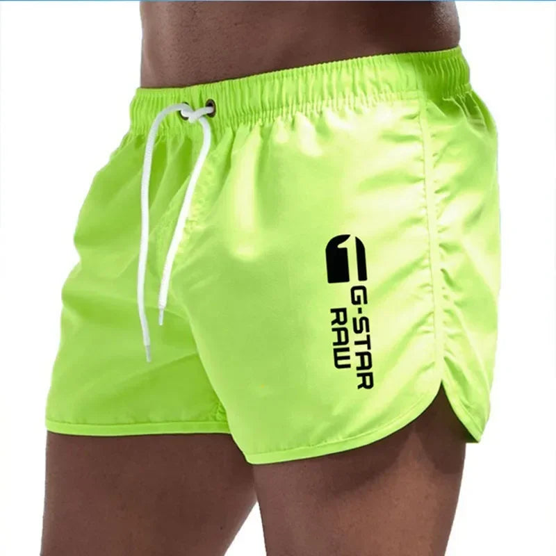 Momount Spodenki Kąpielowe Męskie Slim Fit – Szybkoschnące, Pas z Gumką