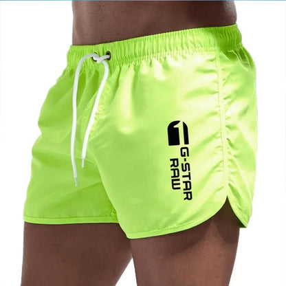 Momount Spodenki Kąpielowe Męskie Slim Fit – Szybkoschnące, Pas z Gumką
