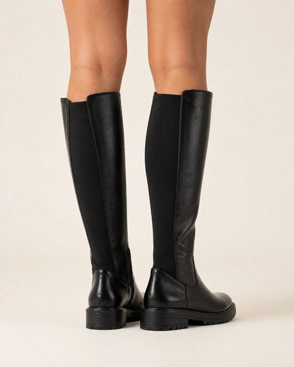 Claudia women's stretch knee-high boots – 04 back webp