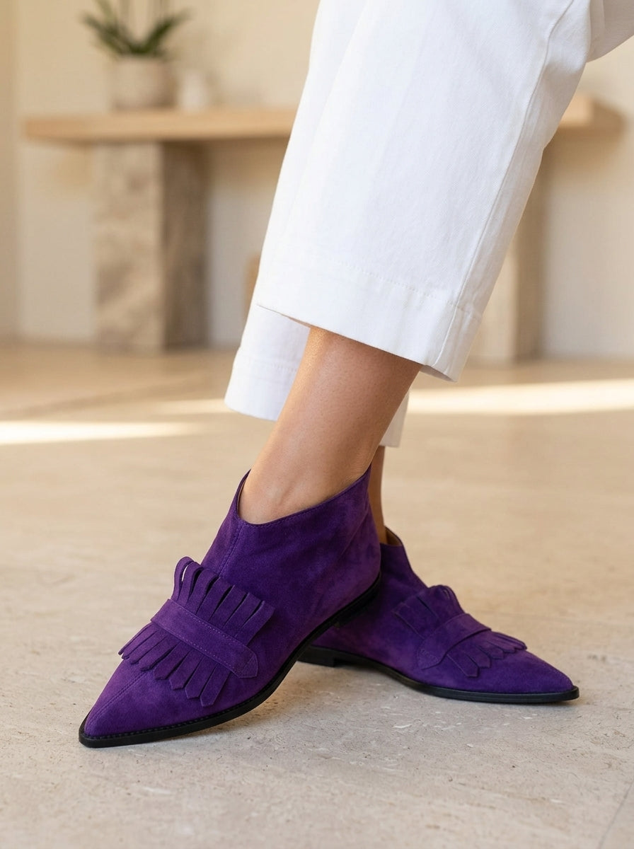 Botki Damskie Zamszowe – Damskie Buty Jesień Zima