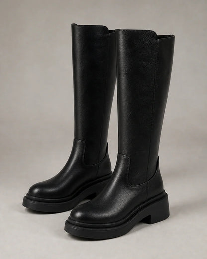 Momount Women Ella Knee-High Boots – Black product only