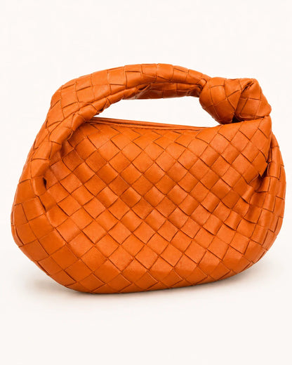 Momount Damska pleciona torebka hobo